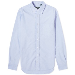 Gitman Vintage Button Down Oxford Shirt Blue