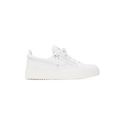White Frankie Sneakers 231266M237055