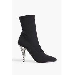 Calixtee stretch-knit ankle boots