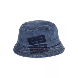 Boys Logo Denim Bucket Hat