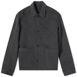 Givenchy Double Face Wool Jacket Dark Grey