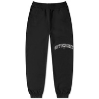 Givenchy Slim Fit College Logo Sweat Pant Black
