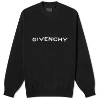 Givenchy Archetype Logo Knit Jumper Black