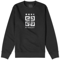 Givenchy 4G Stamp Logo Sweatshirt Black