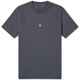 Givenchy Contrast 4G Embroidery T-Shirt Charcoal