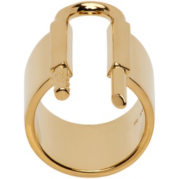 Gold U Lock Ring 232278F024006