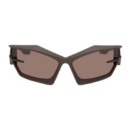 Brown Giv Cut Sunglasses 241278M134027