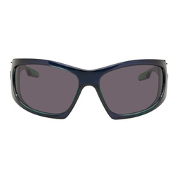 Green & Blue Giv Cut Sunglasses 241278M134025