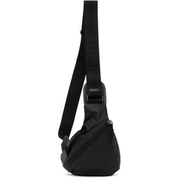 Black Small G-Zip Triangle Bag 241278M170011