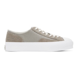 Taupe City Sneakers 241278M237028