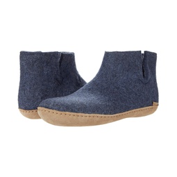 Unisex Glerups Wool Boot Leather Outsole