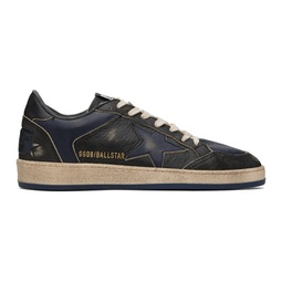 Navy Ball Star Double Quarter Sneakers 241264M237039