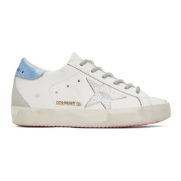 SSENSE Exclusive White Super-Star Classic Sneakers 241264F128012