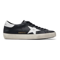 Black & White Super-Star Sneakers 241264M237044