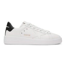 White & Black Purestar Bio-Based Sneakers 241264M237017