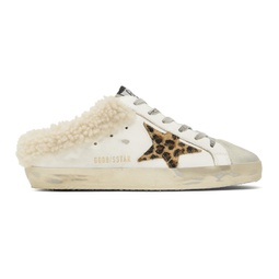 SSENSE Exclusive White Superstar Sabot Sneakers 222264F128044