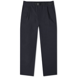 Goldwin One Tuck Tapered Stretch Pant Navy