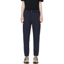 Navy Stretch Trousers 241493M191001