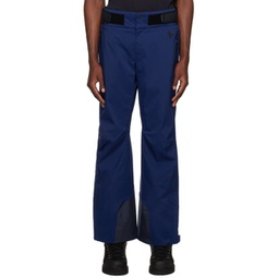 Blue G-Solid Trousers 232493M191002