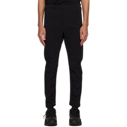 Black Articulated Trousers 241982M191002