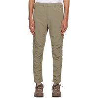 Khaki Articulated Trousers 241982M191000