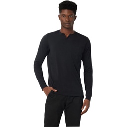 Mens Good Man Brand Long Sleeve Victory V-Notch Tee