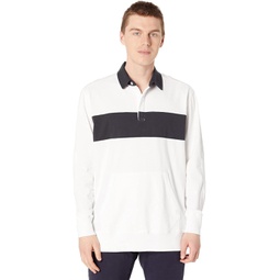 Mens Good Man Brand Long Sleeve Rugby Stripe