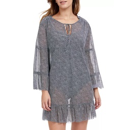 Colette Mesh Dotted Cover-Up
