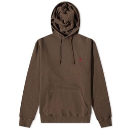 Gramicci One Point Hoodie Brown Pigment