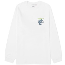 Gramicci Sticky Frog Long Sleeve T-Shirt White