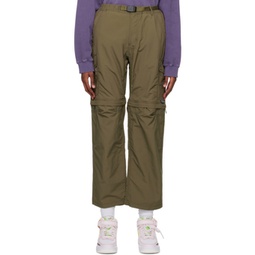 Khaki Convertible Pants 231565F521007