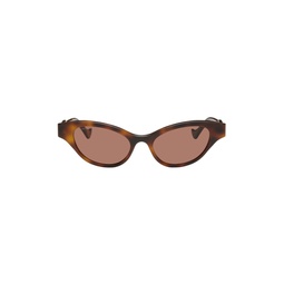 Tortoiseshell Cat Eye Sunglasses 232451F005054