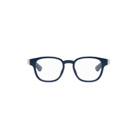 Blue Square Glasses 241451M133007