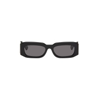 Black Rectangular Sunglasses 241451F005008
