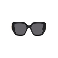 Black Rectangular Frame Sunglasses 241451F005051