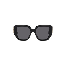 Black Rectangular Frame Sunglasses 241451F005051