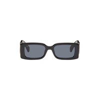 Black Rectangular Sunglasses 241451F005058