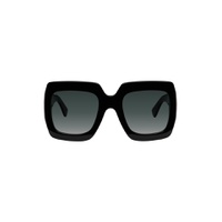 Black Thick Square Sunglasses 241451F005039