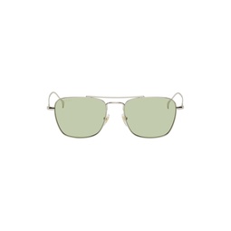 Silver Pilot Sunglasses 241451F005042