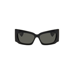 Black Geometric Sunglasses 241451F005021