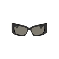 Black Geometric Sunglasses 241451M134080