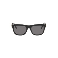 Black Rectangular Sunglasses 241451M134084