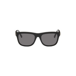Black Rectangular Sunglasses 241451M134084