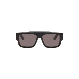 Black Rectangular Sunglasses 241451M134079