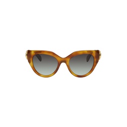 Tortoiseshell Cat Eye Sunglasses 241451M134062