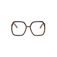 Tortoiseshell Horsebit Glasses 241451F004009