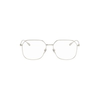 Silver Square Glasses 241451M133031