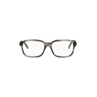 Gray Square Glasses 241451M133002