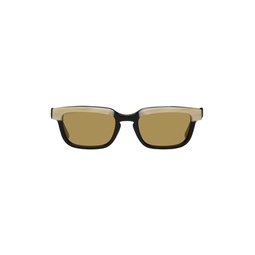 Black Rectangular Sunglasses 222451M134032