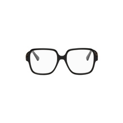 Black Square Glasses 231451M133020
